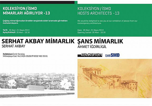 Serhat Akbay - Ahmet İğdirligil Mimari Proje Sergisi 26 Mart'ta açılıyor