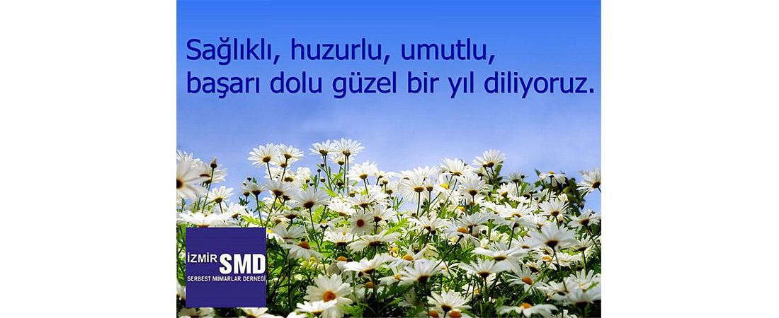 Sağlıklı, mutlu, umutlu ve başarı dolu güzel bir yıl diliyoruz.